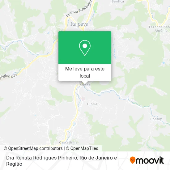 Dra Renata Rodrigues Pinheiro mapa