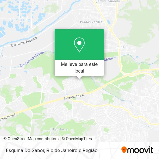 Esquina Do Sabor mapa