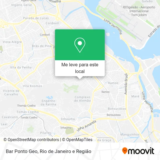 Bar Ponto Geo mapa