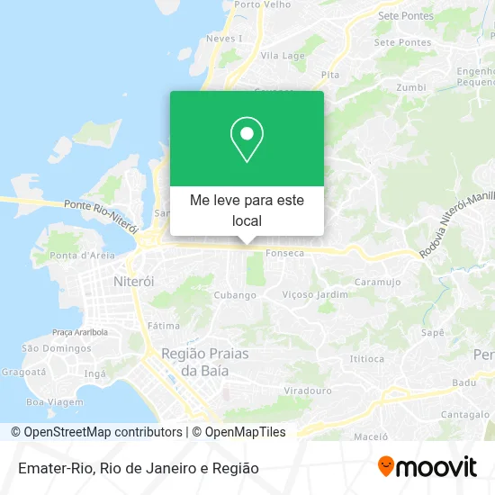 Emater-Rio mapa