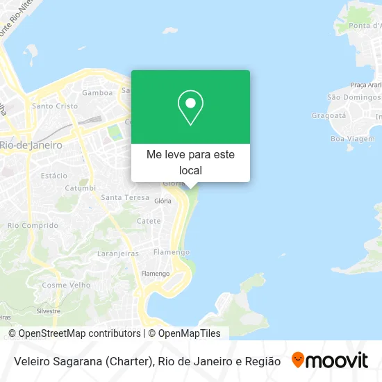 Veleiro Sagarana (Charter) mapa