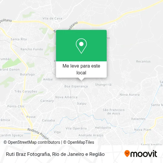 Ruti Braz Fotografia mapa