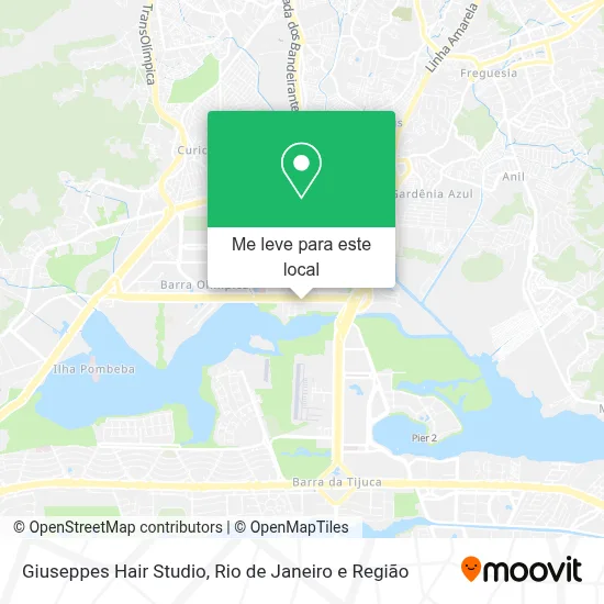 Giuseppes Hair Studio mapa