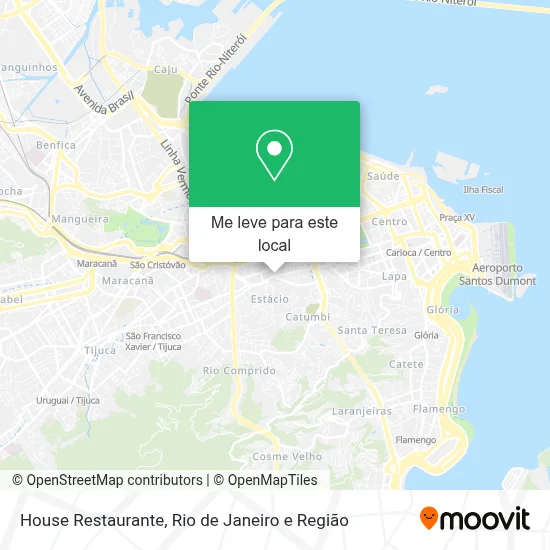 House Restaurante mapa