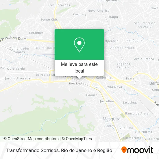 Transformando Sorrisos mapa