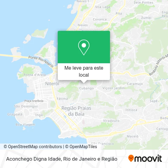 Aconchego Digna Idade mapa