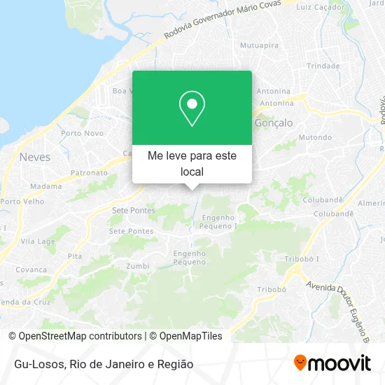 Gu-Losos mapa