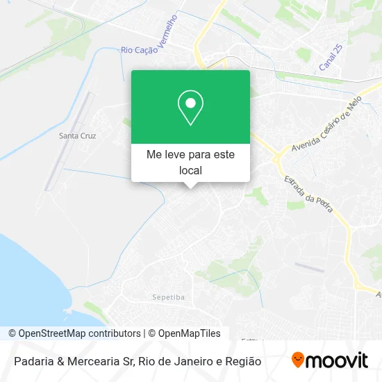 Padaria & Mercearia  Sr mapa