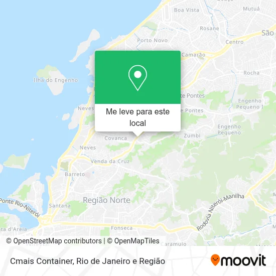 Cmais Container mapa