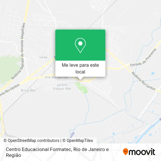Centro Educacional Formatec mapa