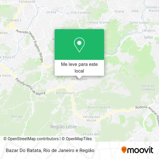 Bazar Do Batata mapa