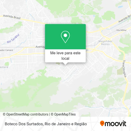 Boteco Dos Surtados mapa