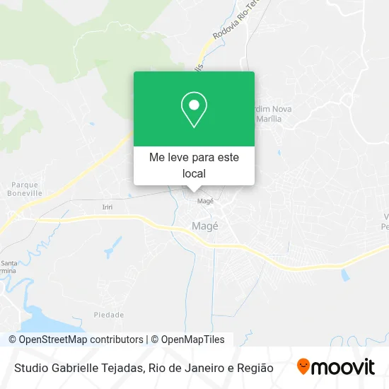 Studio Gabrielle Tejadas mapa