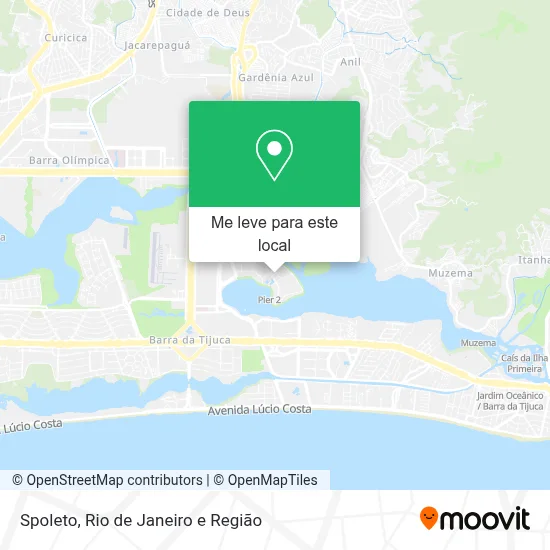 Spoleto mapa