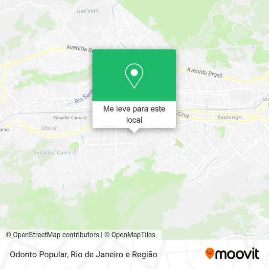 Odonto Popular mapa