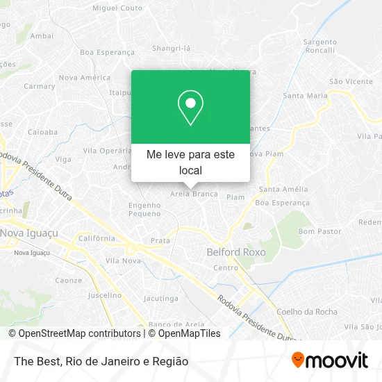 The Best mapa