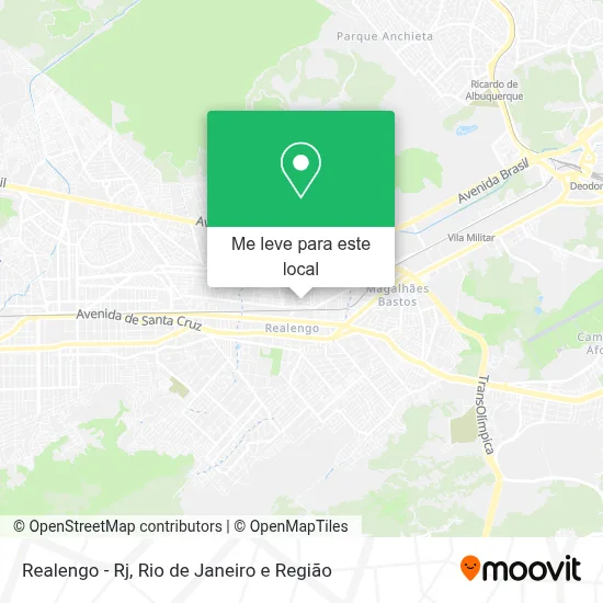 Realengo - Rj mapa