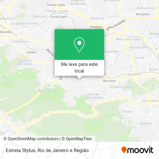 Estrela Stylus mapa