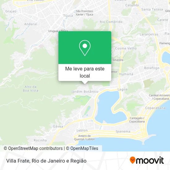 Villa Frate mapa