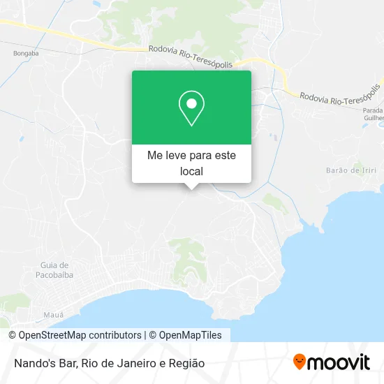 Nando's Bar mapa