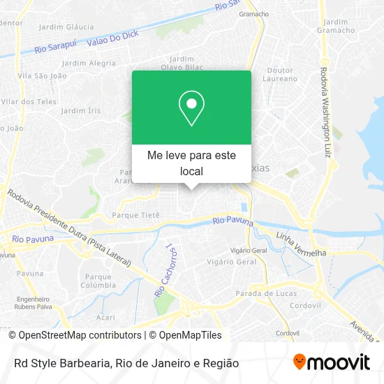 Rd Style Barbearia mapa