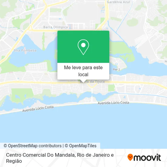 Centro Comercial Do Mandala mapa