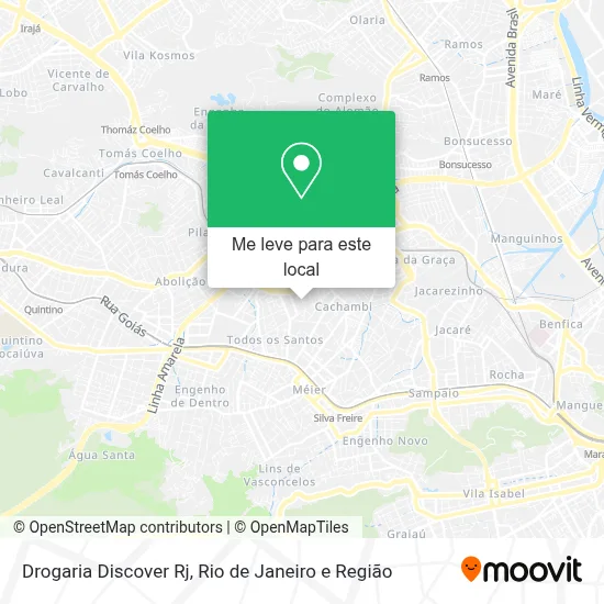 Drogaria Discover Rj mapa
