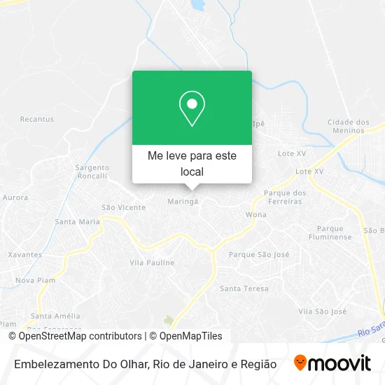 Embelezamento Do Olhar mapa