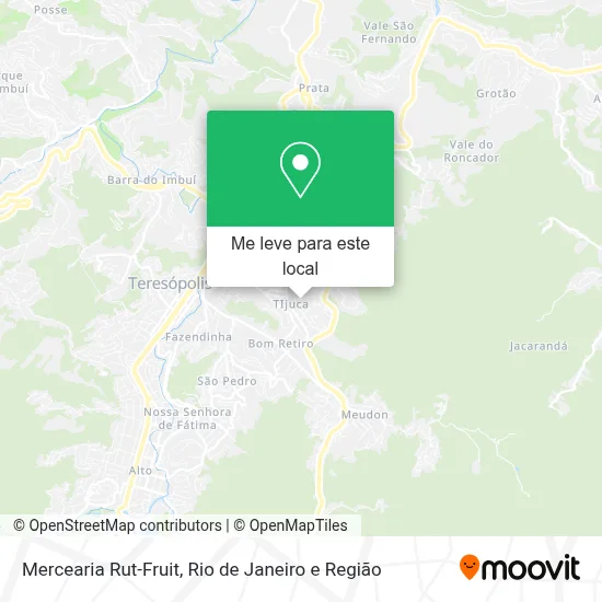 Mercearia Rut-Fruit mapa