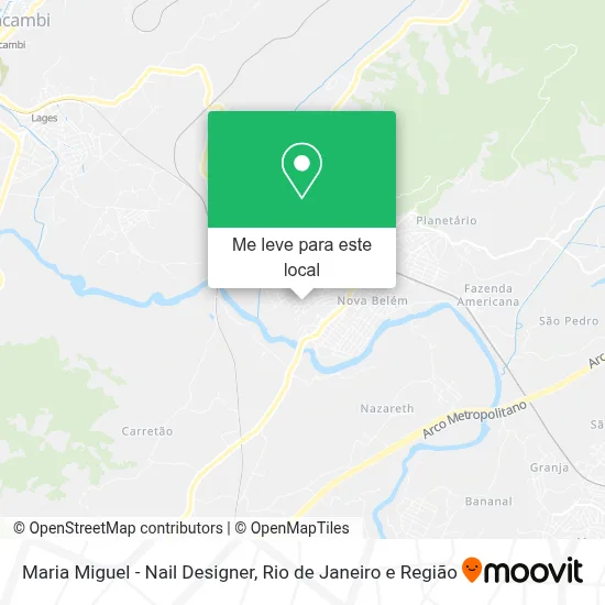 Maria Miguel - Nail Designer mapa
