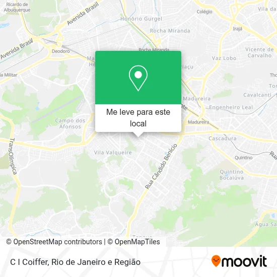 C I Coiffer mapa