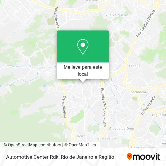 Automotive Center Rdk mapa