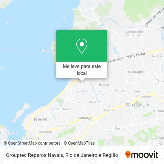 Grouptec Reparos Navais mapa