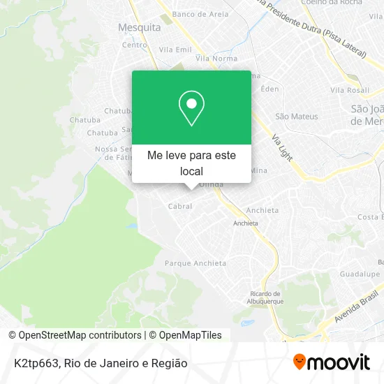 K2tp663 mapa