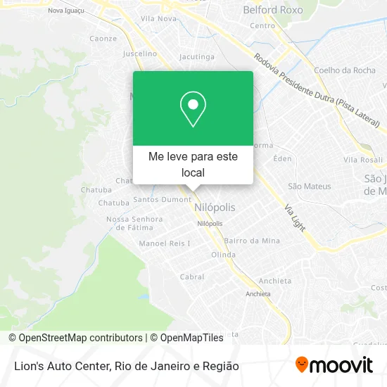 Lion's Auto Center mapa
