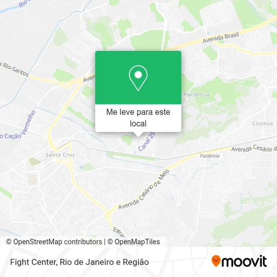 Fight  Center mapa