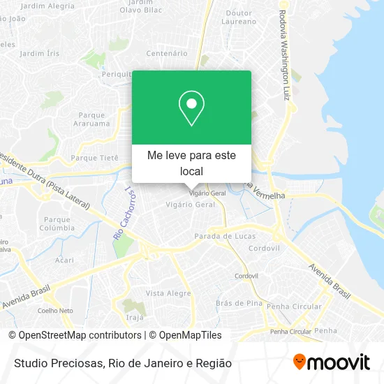 Studio Preciosas mapa