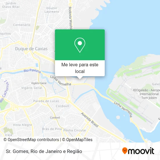 Sr. Gomes mapa