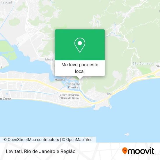 Levitati mapa