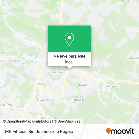 MB Fitness mapa