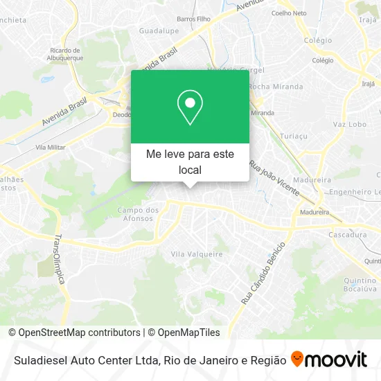 Suladiesel Auto Center Ltda mapa