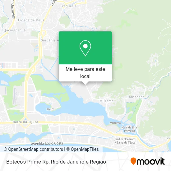 Boteco's Prime Rp mapa