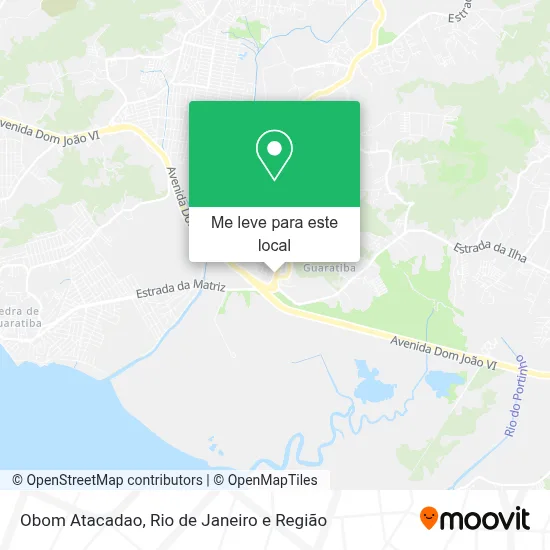 Obom Atacadao mapa