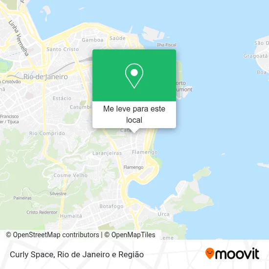 Curly Space mapa