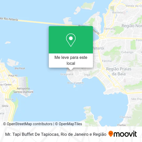 Mr. Tapi Buffet De Tapiocas mapa