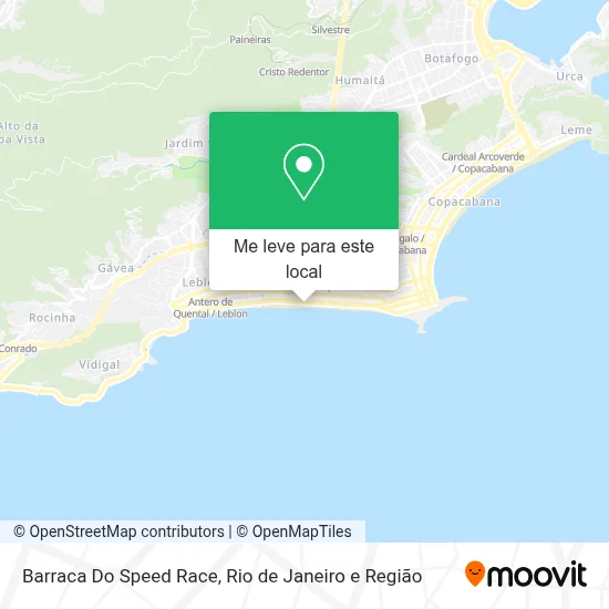 Barraca Do Speed Race mapa