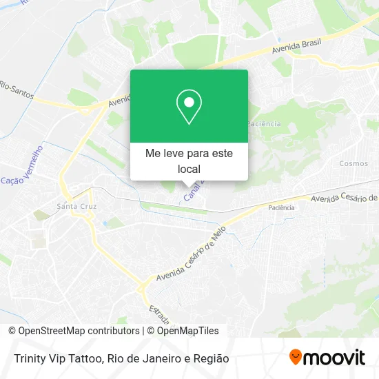 Trinity Vip Tattoo mapa