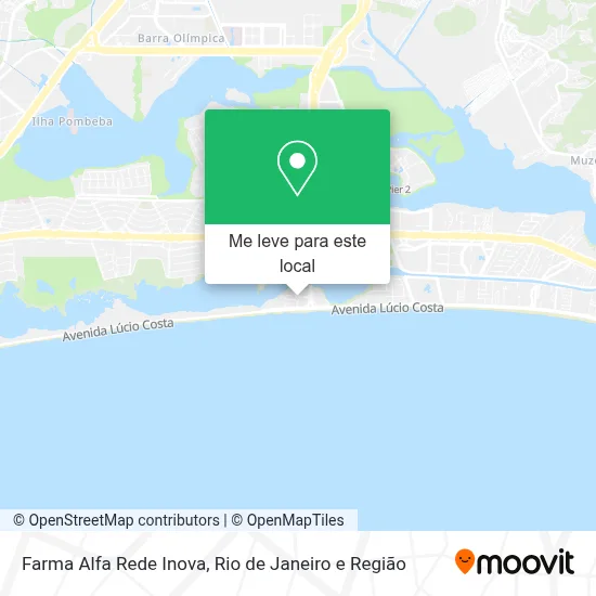 Farma Alfa Rede Inova mapa