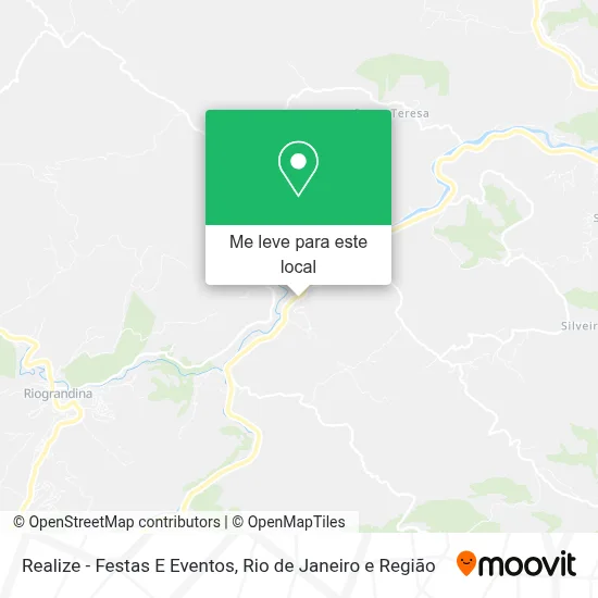 Realize - Festas E Eventos mapa