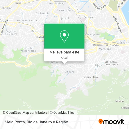 Meia Ponta mapa